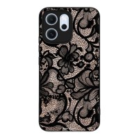 Θήκη Sonique DIVA Series για Oppo Reno14 F 5G / Oppo Reno14 FS 5G Μαύρη Δαντέλα