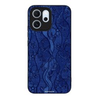 Θήκη Sonique DIVA Series για Oppo Reno14 F 5G / Oppo Reno14 FS 5G Μπλε Δαντέλα