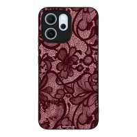 Θήκη Sonique DIVA Series για Oppo Reno14 F 5G / Oppo Reno14 FS 5G Μπορντό Δαντέλα