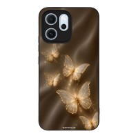 Θήκη Sonique DIVA Series για Oppo Reno14 F 5G / Oppo Reno14 FS 5G Χρυσές Πεταλούδες