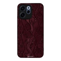 Θήκη Sonique DIVA Series για Oppo Reno15 F 5G / Oppo Reno15 FS 5G Βουργουνδί Δαντέλα