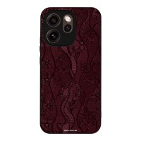 Θήκη Sonique DIVA Series για Oppo Reno15 Pro Max Βουργουνδί Δαντέλα