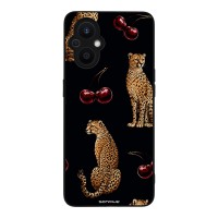 Θήκη Sonique DIVA Series για Oppo Reno7 Lite 5G / Oppo Reno8 Lite 5G Cherry Cheetah
