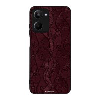 Θήκη Sonique DIVA Series για Realme 10 4G Βουργουνδί Δαντέλα