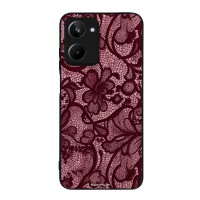 Θήκη Sonique DIVA Series για Realme 10 4G Μπορντό Δαντέλα