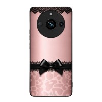 Θήκη Sonique DIVA Series για Realme 11 Pro 5G / Realme 11 Pro Plus 5G Λεοπάρ Φιόγκος – Ροζ
