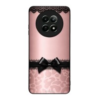 Θήκη Sonique DIVA Series για Realme 12 5G / Realme 12x Λεοπάρ Φιόγκος – Ροζ
