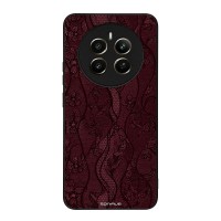 Θήκη Sonique DIVA Series για Realme 12 Plus 5G Βουργουνδί Δαντέλα