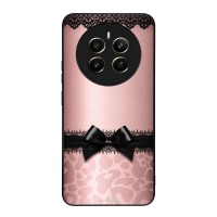 Θήκη Sonique DIVA Series για Realme 12 Plus 5G Λεοπάρ Φιόγκος – Ροζ