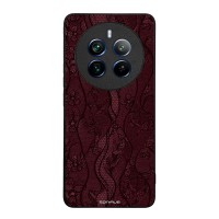 Θήκη Sonique DIVA Series για Realme 12 Pro 5G / Realme 12 Pro Plus 5G Βουργουνδί Δαντέλα
