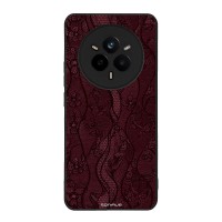 Θήκη Sonique DIVA Series για Realme 14 Pro 5G Βουργουνδί Δαντέλα