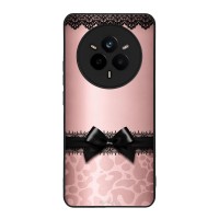Θήκη Sonique DIVA Series για Realme 14 Pro 5G Λεοπάρ Φιόγκος – Ροζ