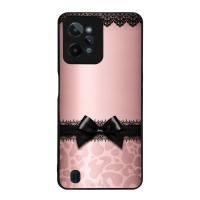 Θήκη Sonique DIVA Series για Realme C31 Λεοπάρ Φιόγκος – Ροζ