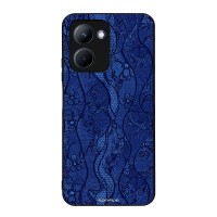 Θήκη Sonique DIVA Series για Realme C33 Μπλε Δαντέλα
