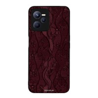 Θήκη Sonique DIVA Series για Realme C35 Βουργουνδί Δαντέλα