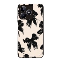 Θήκη Sonique DIVA Series για Realme C51 / Realme C53 / Realme Note 50 4G Μαύρα Φιογκάκια