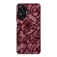Θήκη Sonique DIVA Series για Realme C55 Μπορντό Δαντέλα