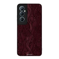 Θήκη Sonique DIVA Series για Realme C65 4G Βουργουνδί Δαντέλα