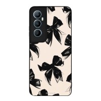 Θήκη Sonique DIVA Series για Realme C65 4G Μαύρα Φιογκάκια
