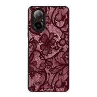 Θήκη Sonique DIVA Series για Realme C67 4G Μπορντό Δαντέλα