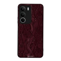 Θήκη Sonique DIVA Series για Realme C71 4G Βουργουνδί Δαντέλα
