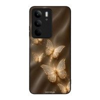 Θήκη Sonique DIVA Series για Realme C75 4G / Realme 14X 5G Χρυσές Πεταλούδες