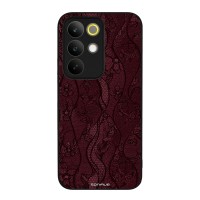 Θήκη Sonique DIVA Series για Realme C85 4G Βουργουνδί Δαντέλα