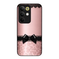 Θήκη Sonique DIVA Series για Realme C85 4G Λεοπάρ Φιόγκος – Ροζ