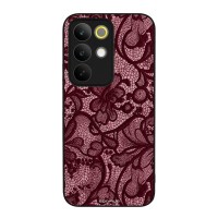 Θήκη Sonique DIVA Series για Realme C85 4G Μπορντό Δαντέλα