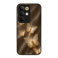 Θήκη Sonique DIVA Series για Realme C85 4G Χρυσές Πεταλούδες