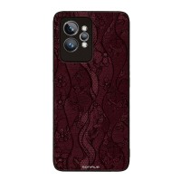 Θήκη Sonique DIVA Series για Realme GT 2 Pro Βουργουνδί Δαντέλα