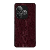 Θήκη Sonique DIVA Series για Realme GT 6 5G / Realme GT 6T 5G Βουργουνδί Δαντέλα