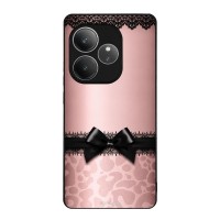 Θήκη Sonique DIVA Series για Realme GT 6 5G / Realme GT 6T 5G Λεοπάρ Φιόγκος – Ροζ