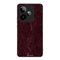Θήκη Sonique DIVA Series για Realme GT 7 5G / Realme GT 7T 5G Βουργουνδί Δαντέλα