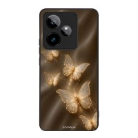 Θήκη Sonique DIVA Series για Realme GT 7 5G / Realme GT 7T 5G Χρυσές Πεταλούδες