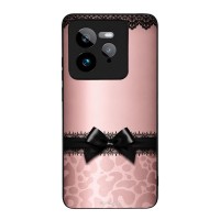 Θήκη Sonique DIVA Series για Realme GT 7 Pro 5G Λεοπάρ Φιόγκος – Ροζ