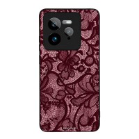 Θήκη Sonique DIVA Series για Realme GT 7 Pro 5G Μπορντό Δαντέλα
