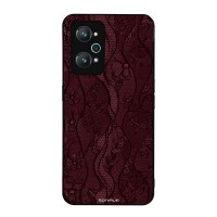 Θήκη Sonique DIVA Series για Realme GT Neo 2 5G / Realme GT 2 5G / Realme GT Neo 3T 5G Βουργουνδί Δαντέλα