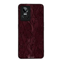 Θήκη Sonique DIVA Series για Realme GT Neo 3 5G Βουργουνδί Δαντέλα