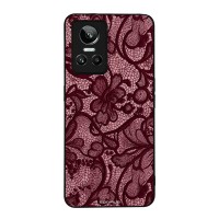 Θήκη Sonique DIVA Series για Realme GT Neo 3 5G Μπορντό Δαντέλα