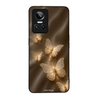 Θήκη Sonique DIVA Series για Realme GT Neo 3 5G Χρυσές Πεταλούδες