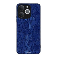 Θήκη Sonique DIVA Series για Realme Note 70T 4G Μπλε Δαντέλα