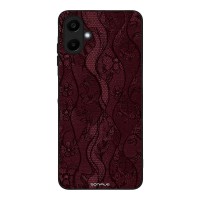 Θήκη Sonique DIVA Series για Samsung Galaxy A06 4G Βουργουνδί Δαντέλα