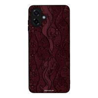 Θήκη Sonique DIVA Series για Samsung Galaxy A07 4G / Galaxy A08 4G Βουργουνδί Δαντέλα