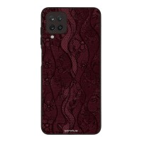 Θήκη Sonique DIVA Series για Samsung Galaxy A12 Βουργουνδί Δαντέλα