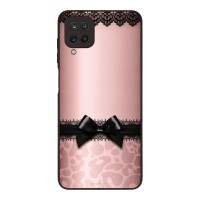 Θήκη Sonique DIVA Series για Samsung Galaxy A12 Λεοπάρ Φιόγκος – Ροζ