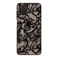 Θήκη Sonique DIVA Series για Samsung Galaxy A12 Μαύρη Δαντέλα