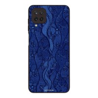 Θήκη Sonique DIVA Series για Samsung Galaxy A12 Μπλε Δαντέλα