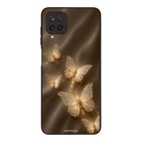 Θήκη Sonique DIVA Series για Samsung Galaxy A12 Χρυσές Πεταλούδες