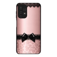 Θήκη Sonique DIVA Series για Samsung Galaxy A13 4G Λεοπάρ Φιόγκος – Ροζ